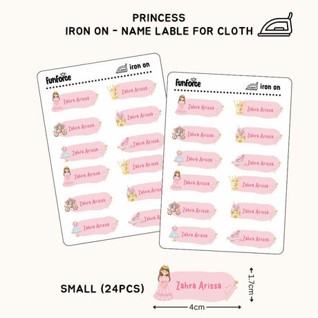 [ Iron on ] Name label