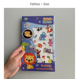 Kids Luminous Tattoo Sticker Pack Princess Dinosaur Super Hero Unicorn Vehicle