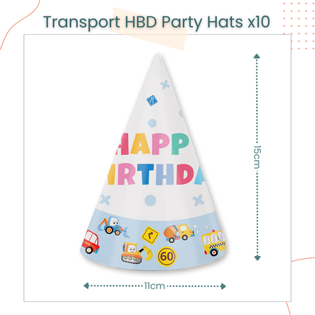 Transportation Vehicle Theme Disposable Tableware Plates Cups for Birthday Party