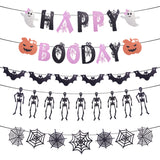 Halloween Spider Web Banner