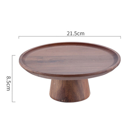 Acacia Wooden Cake Tray Stand