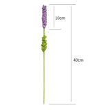 Knitted Woven Lavender Handmade Flower