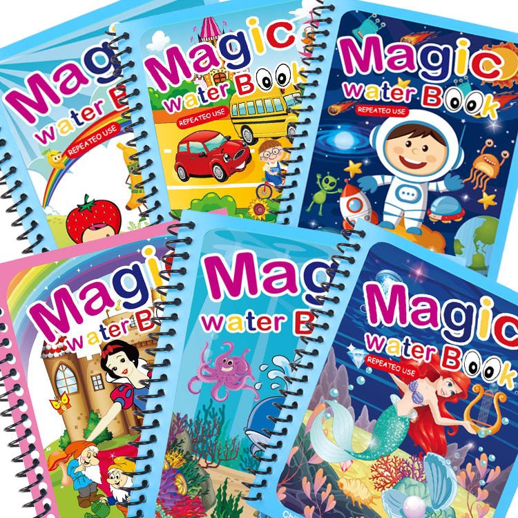 Magic Water Coloring Book for Kids