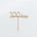 [SG Seller] - Birthday 100days number wooden cake topper