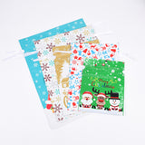 Christmas Gift Drawstring Packaging Bag Goodie