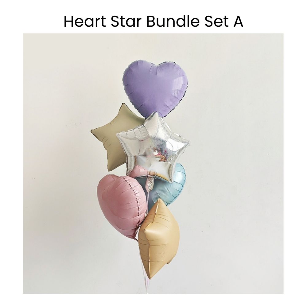 Helium Inflated - Heart Balloon Bouquet [FB-112]