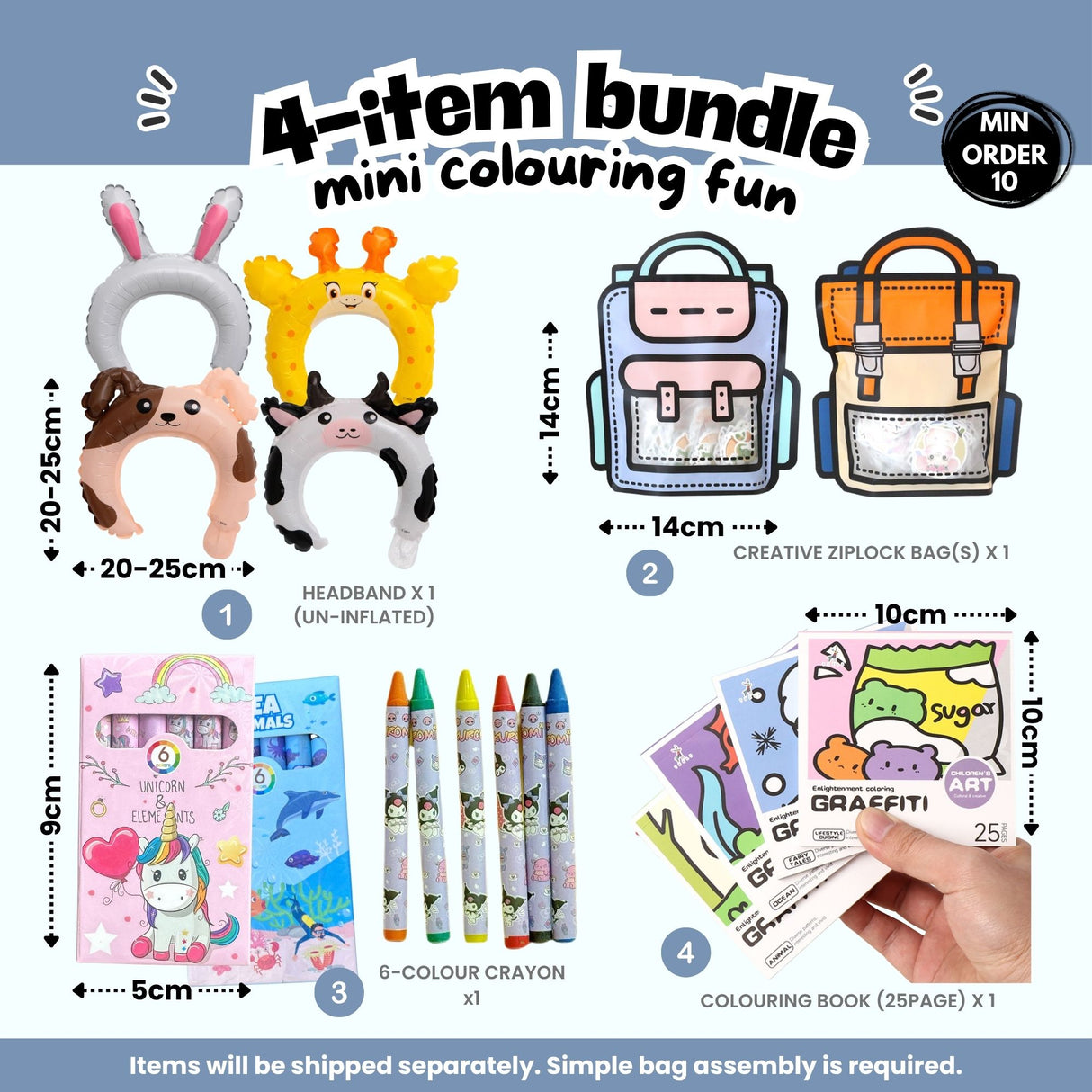 Goodie Bag - Mini Colouring Fun Pack