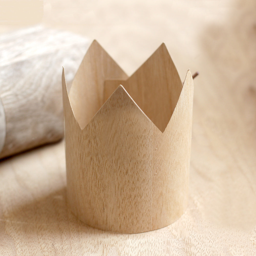 Wood Decorative Party Hat