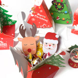 Christmas Candy Decoration Cards 5in1 for Lollipop Christmas decor 5 designs in 1 pack party event