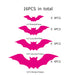 Halloween Bat Wall Stickers 3D Decals