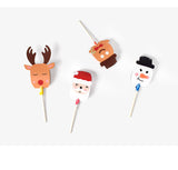 Christmas Candy Decoration Cards 5in1 for Lollipop Christmas decor 5 designs in 1 pack party event