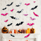 Halloween Bat Wall Stickers 3D Decals