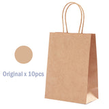10pcs/pack 125g Craft Paper Bag