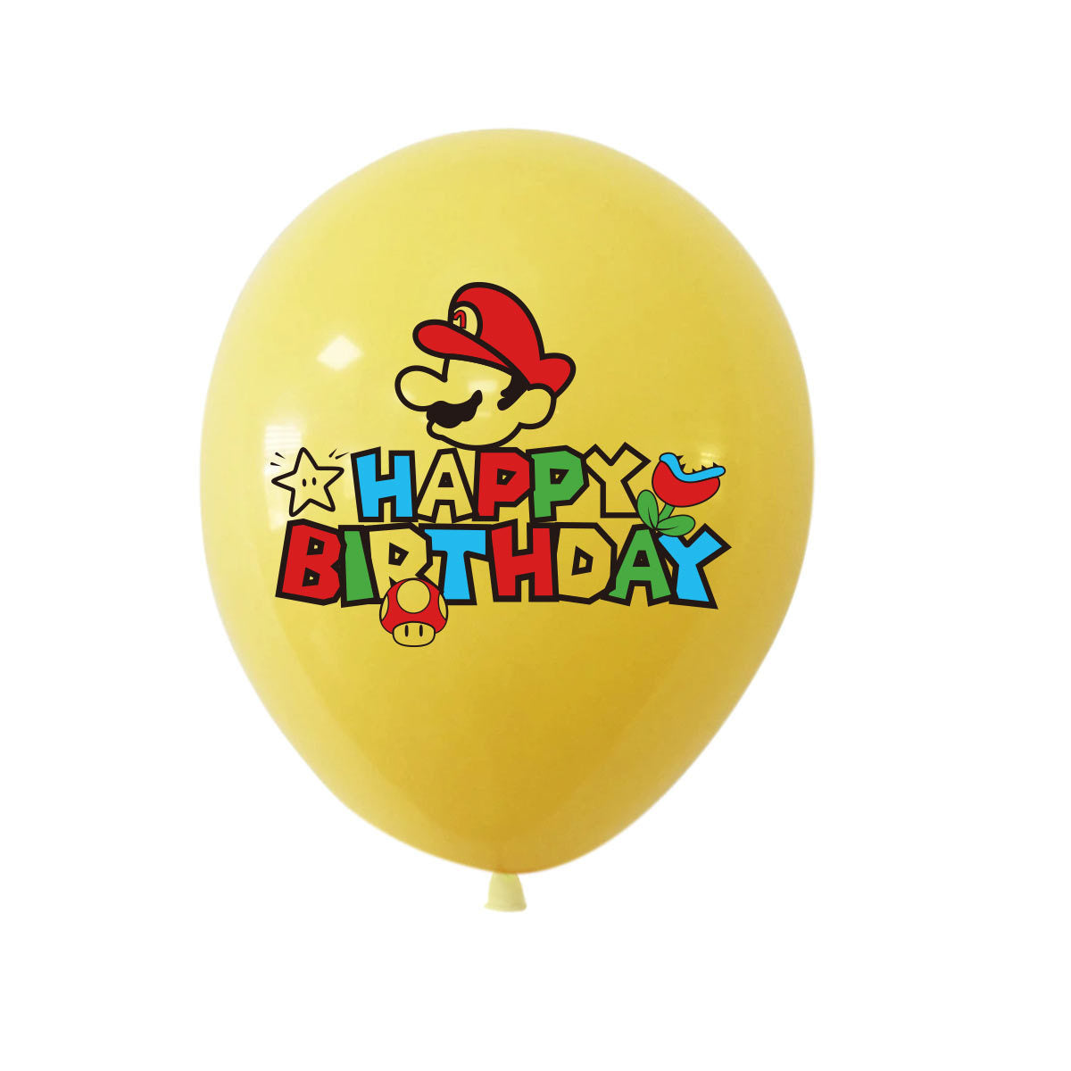 Super Mario Theme Balloons Deco Pack