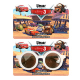 Sunglasses with Backing