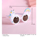 Unicorn Party Glasses for Birthday Party Decoration