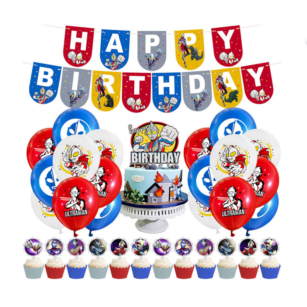 Ultraman Balloon Birthday Pack