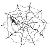 Orange Light Spider Web String with Spider Toy
