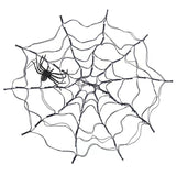 Purple Light Spider Web String with Spider Toy