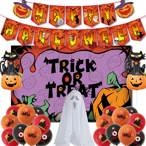 Halloween Party Decoration Set (Pack 4)