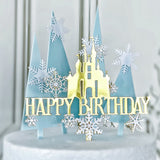 Castle Birthday Cake Topper