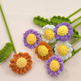 Knitted Woven Chamomile Handmade Flower