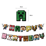 Minecraft Balloon Birthday Set 3