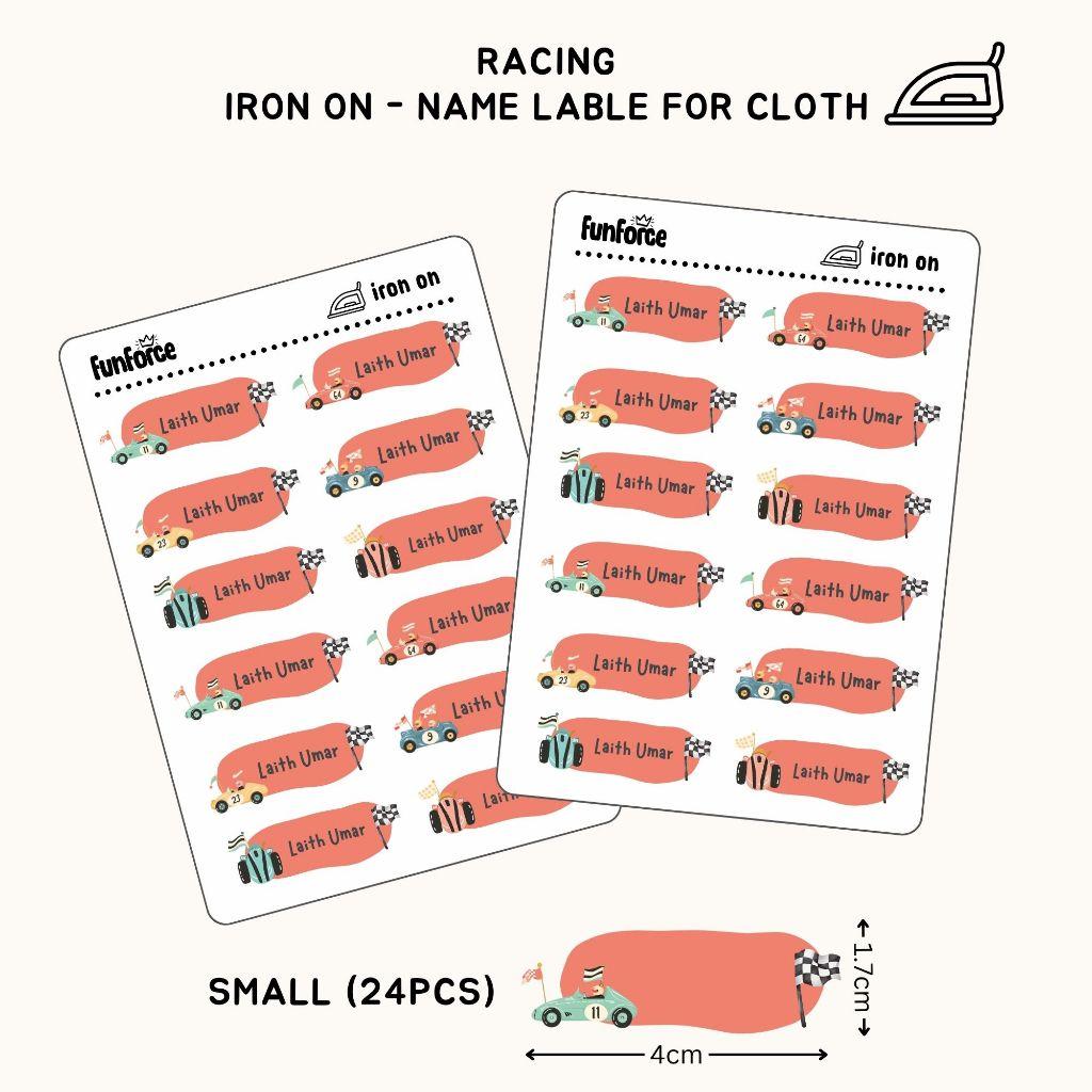 [ Iron on ] Name label