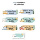 [ Sticker ] Personalised Waterproof Name Sticker Set