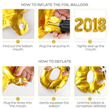 Heart Shape Foil Balloon 18 inch / 10 inch