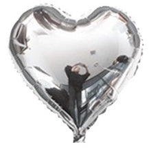 Heart Shape Foil Balloon 18 inch / 10 inch