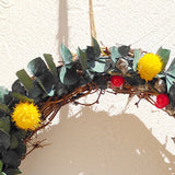 Handmade Dried Flower Wreath Decoration