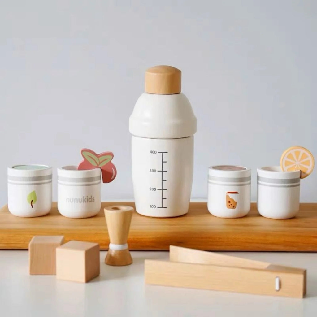 Mini Milk Tea Wooden Play Set