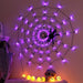 Purple Light Spider Web String with Spider Toy