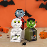 Halloween Monster Candy Packaging Box