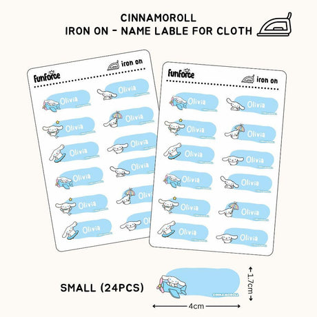 [ Iron on ] Name label