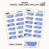 [ Iron on ] Name label