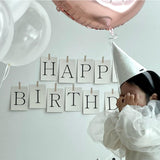 Happy 100 days Paper Banner - Beige