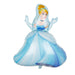 Disney Princess Foil Balloon Snow White Sleeping Beauty Belle Cinderella