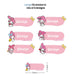 [ Sticker ] Personalised Waterproof Name Sticker Set