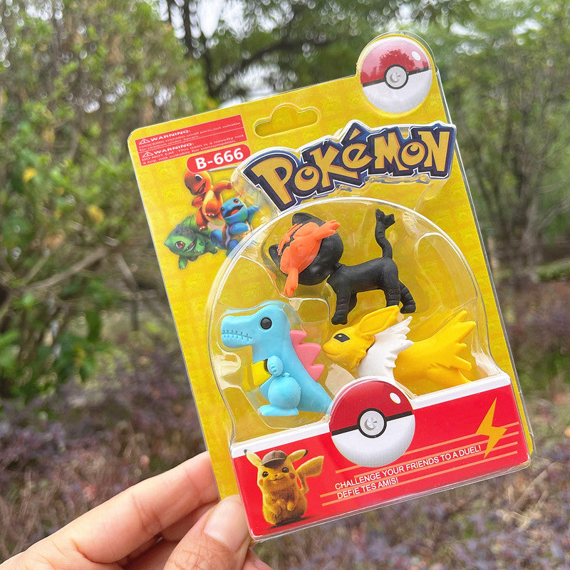 Pokemon Character Erasers