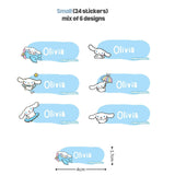 [ Sticker ] Personalised Waterproof Name Sticker Set