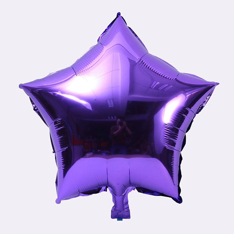 Star Shape Foil Balloon 18 inch / 10 inch