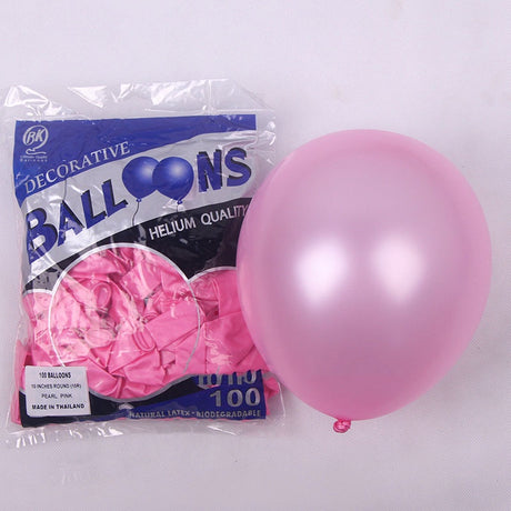Pearl balloon 12 inch 10 inch 5 inch latex balloon for birthday party decoration