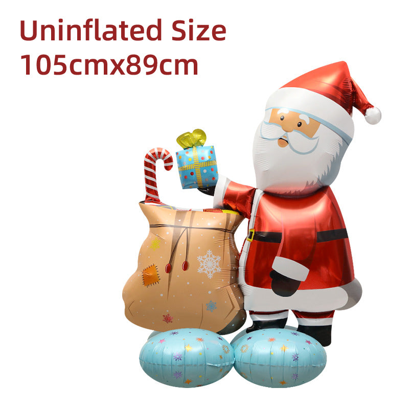 Christmas 3D Cartoon Oversized Foil Balloon