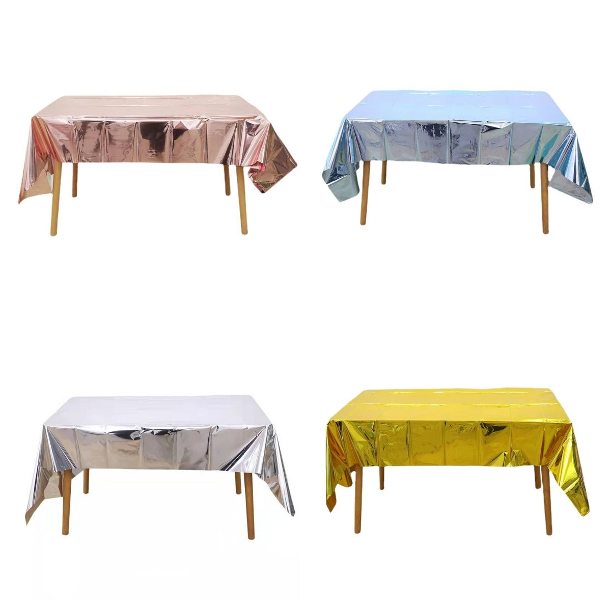 Glossy Shiny Disposable Table Cloth