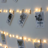 Christmas Wooden clips for photo hanging and decoration