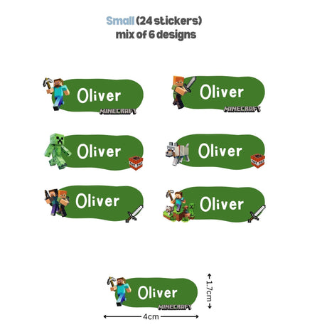 [ Sticker ] Personalised Waterproof Name Sticker Set