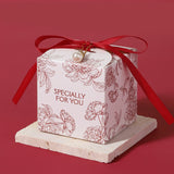 Floral Candy Box Gift for wedding favors and door gift