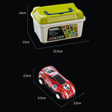 Storage Bucket Alloy Racing Mini Toy Cars